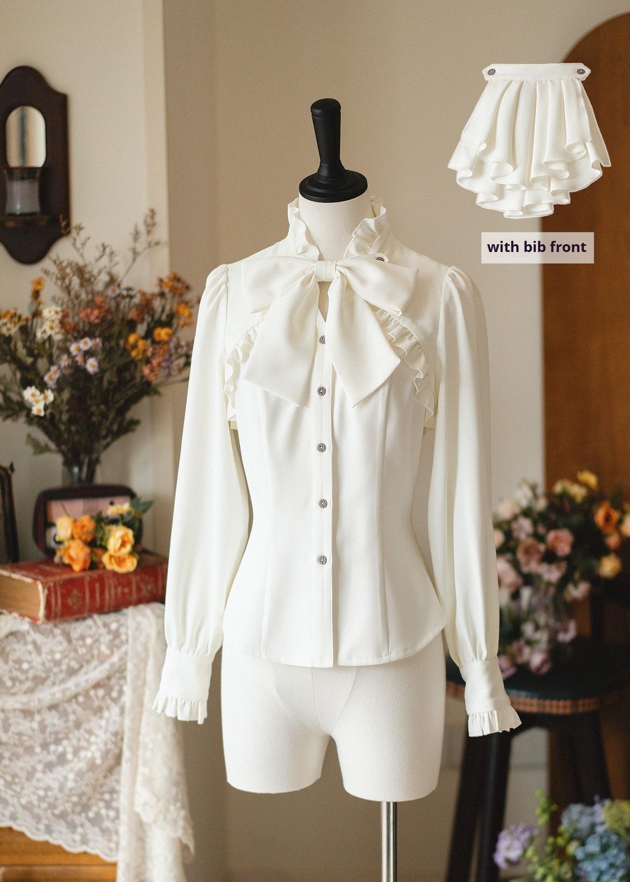 Forest Wardrobe - Forest Stationery - Classic Lolita SK Suit With Shirt And Coat (2XL L M S XL) 42087:729429