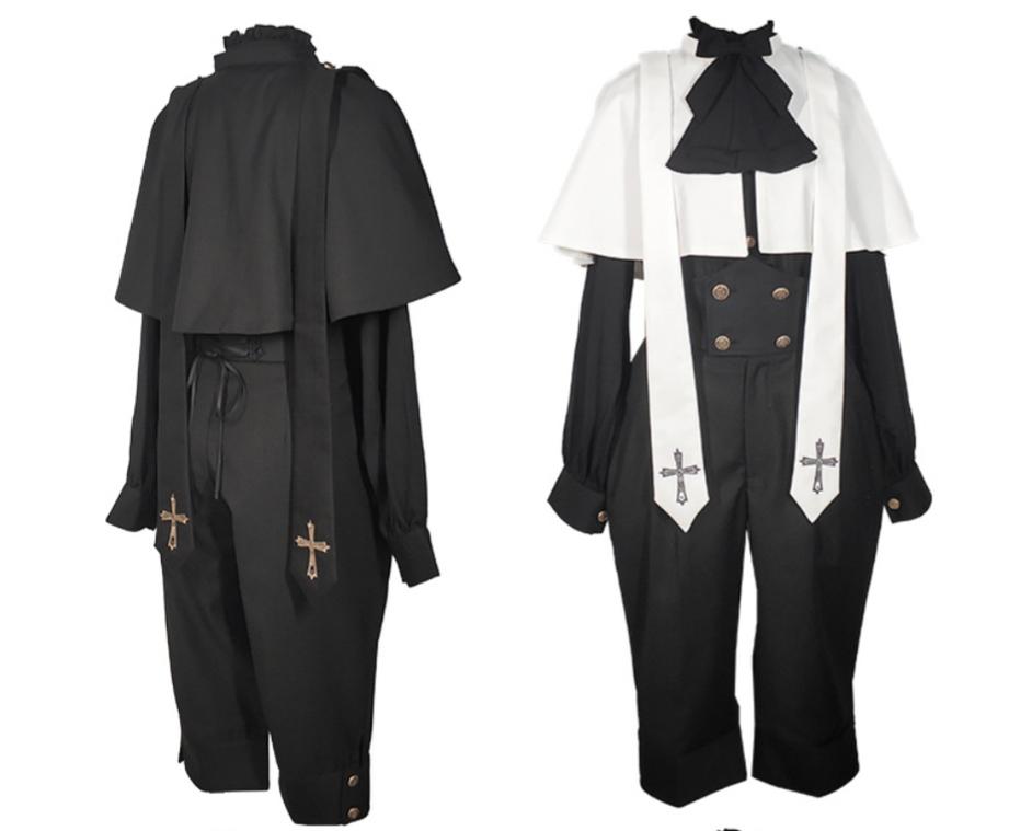 CastleToo~Holy Academy~Gothic Lolita Prince Skirt Set 4790:725572