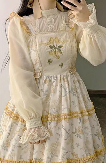 With PUJI~Love Poem~Classic Lolita Shawl 3-Color Versatile Spring Innerwear 34750:492284