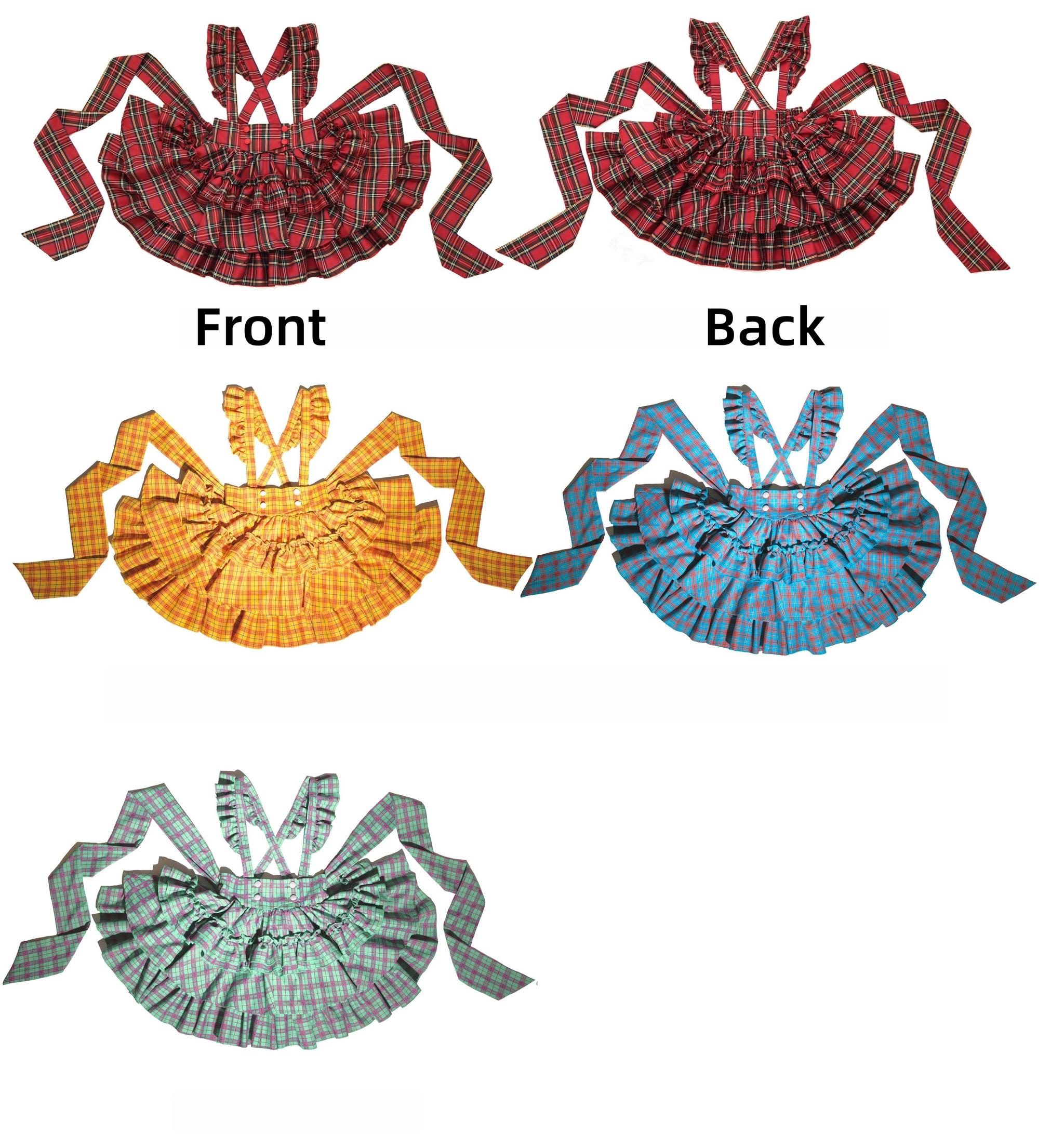 CATCOCOON - Humanoid Gift Box - Christmas Plaid Lolita Blouse & SK 44028:792688