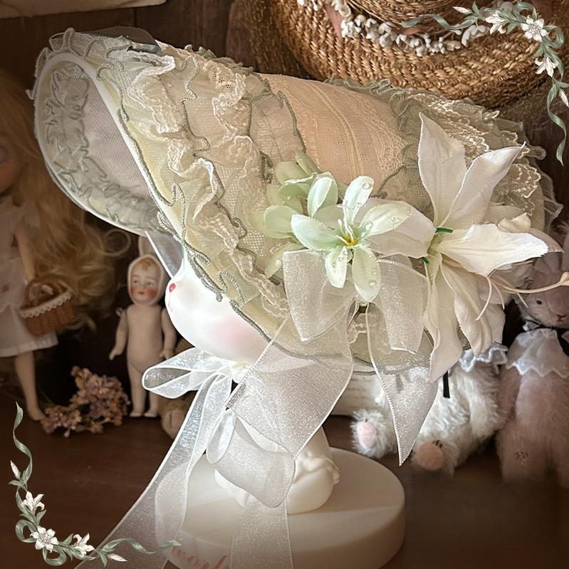 Lily Maiden - Classic Lolita JSK Dress, Lily Embroidery Green - BNT Only S