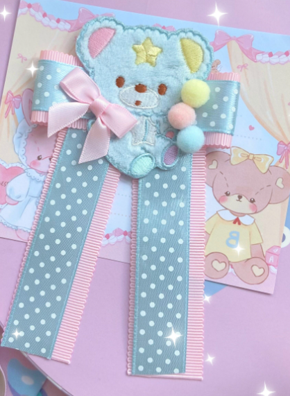 Bear Doll~1000SE~Lolita Sweet Corsage Hair Clip Pin Accessories 14912:196562