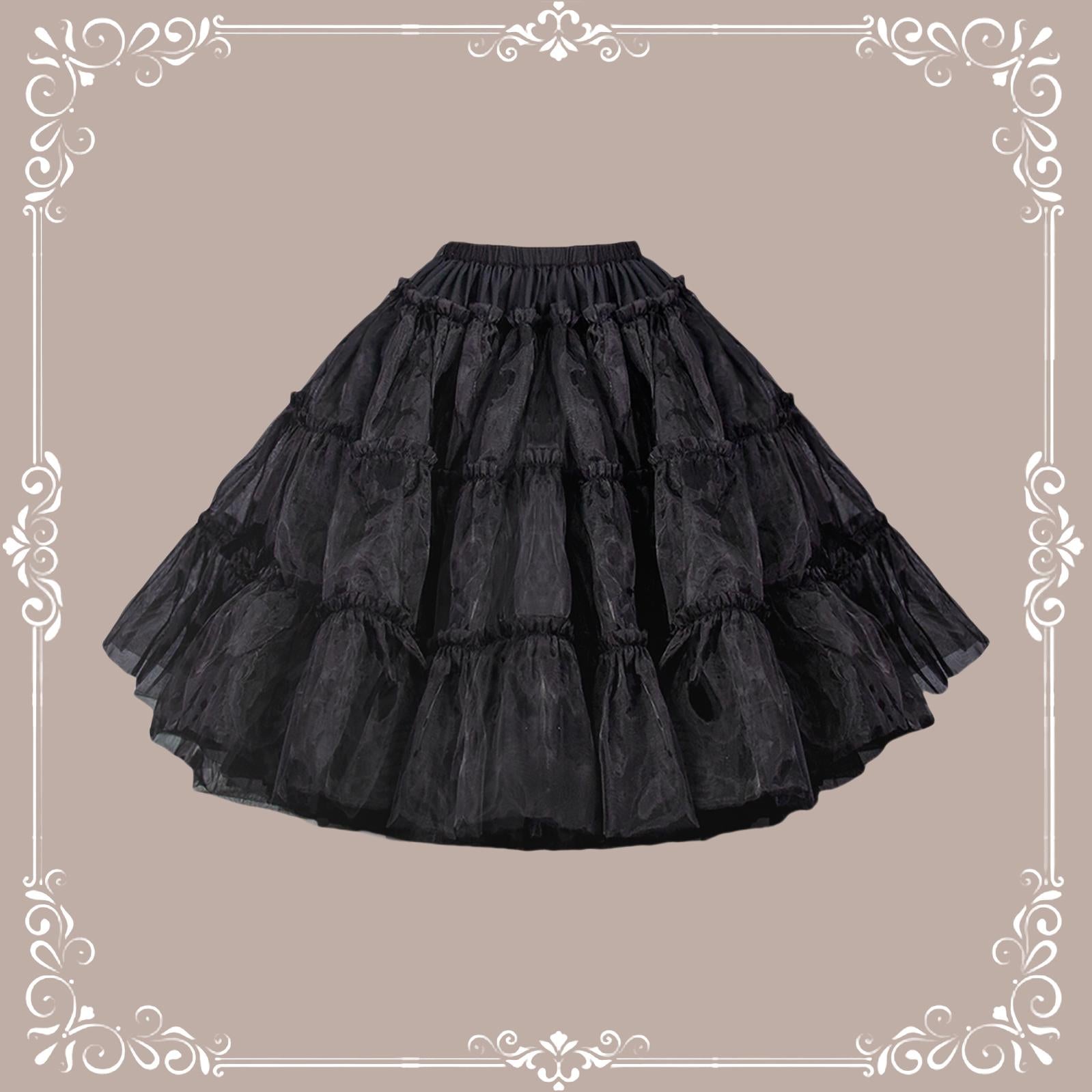 Aurora Ariel - A-line Extreme Fluffy Petiicoat | 23.6" (60 cm), Cotton Lining