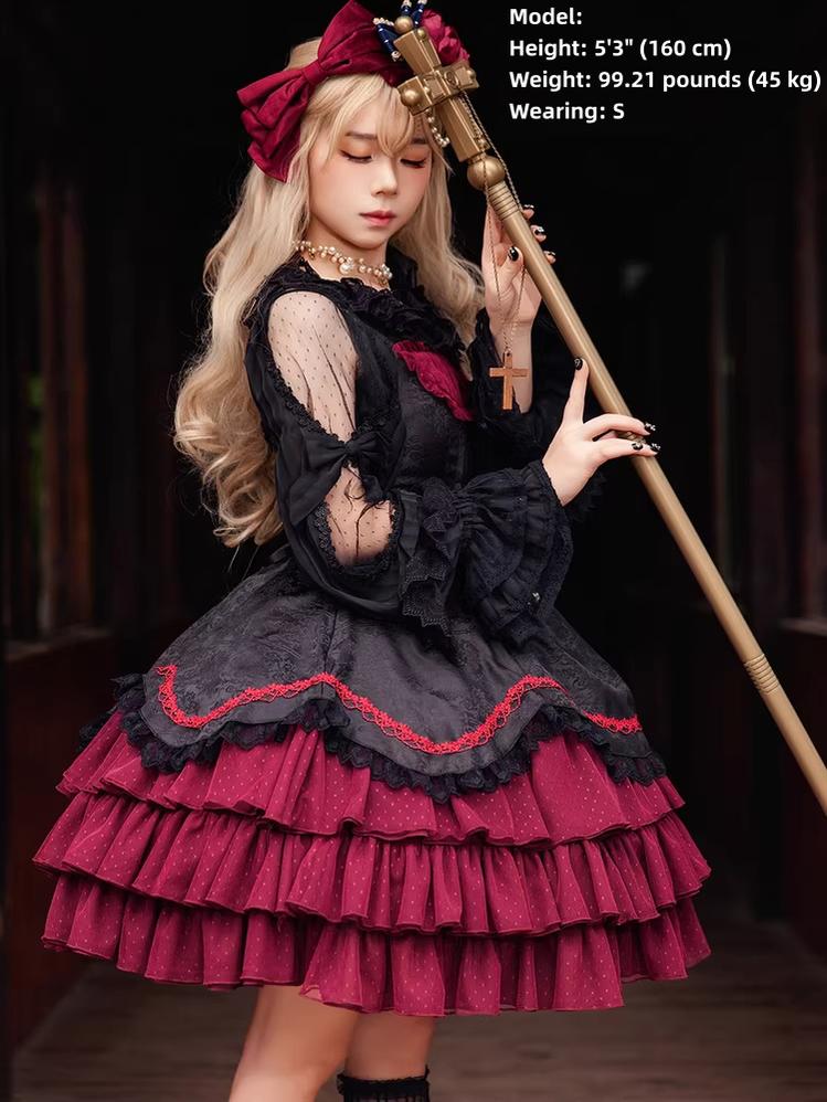 Pearl Box - Classic Lolita JSK, Bustle Back Hem 44506:811401