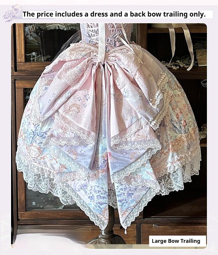 Mengfuzi - The Sea of Dreams - Halter Neck Sweet Lolita JSK Dress