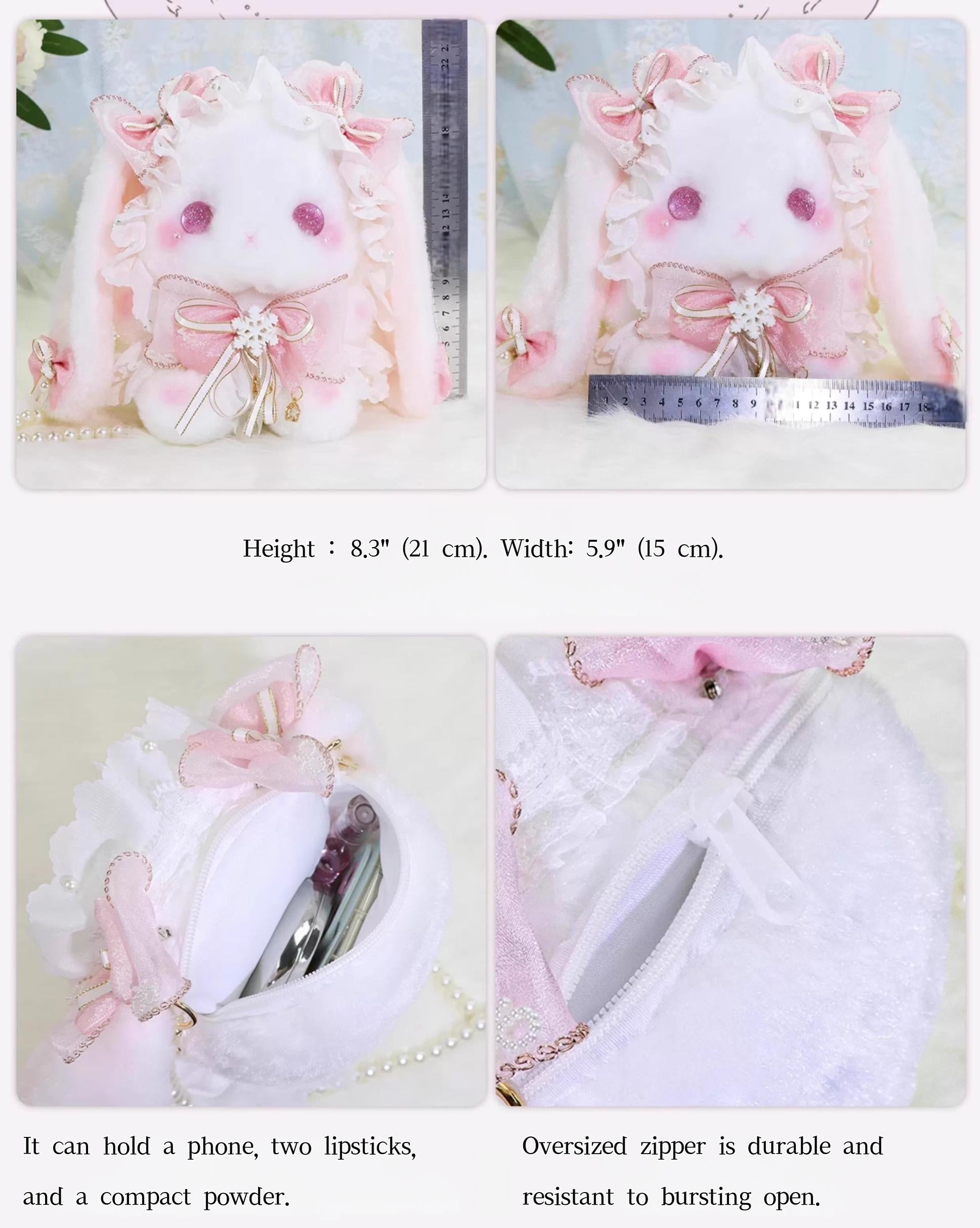 Plush Lolita Bag, Cute Bunny Shape 44456:809600