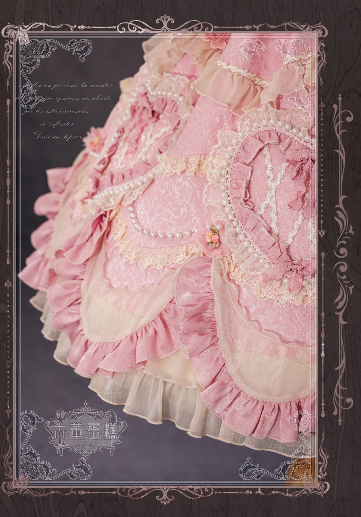 Bramble Rose - Antique Cake - Vintage Lolita OP Princess Dress Gorgeous Lolita Outfit 41536:701708