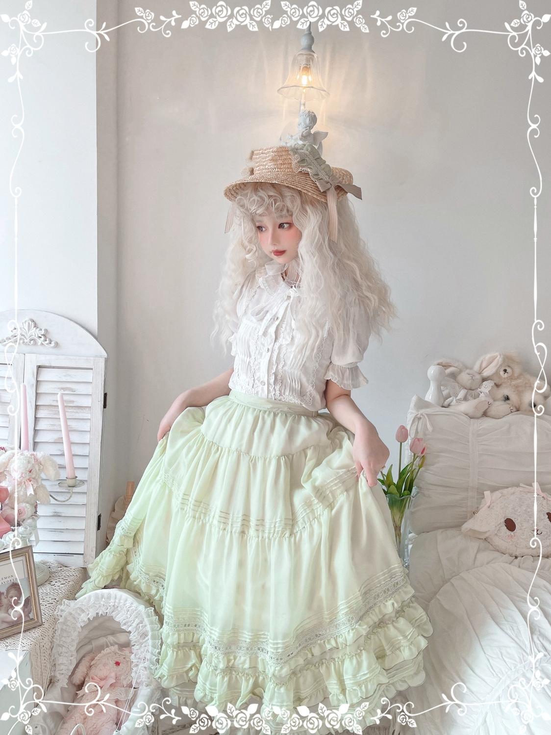 Tiny Garden~Swallowtail Butterfly~Elegant Lolita Salopette Multicolors 8836:725309