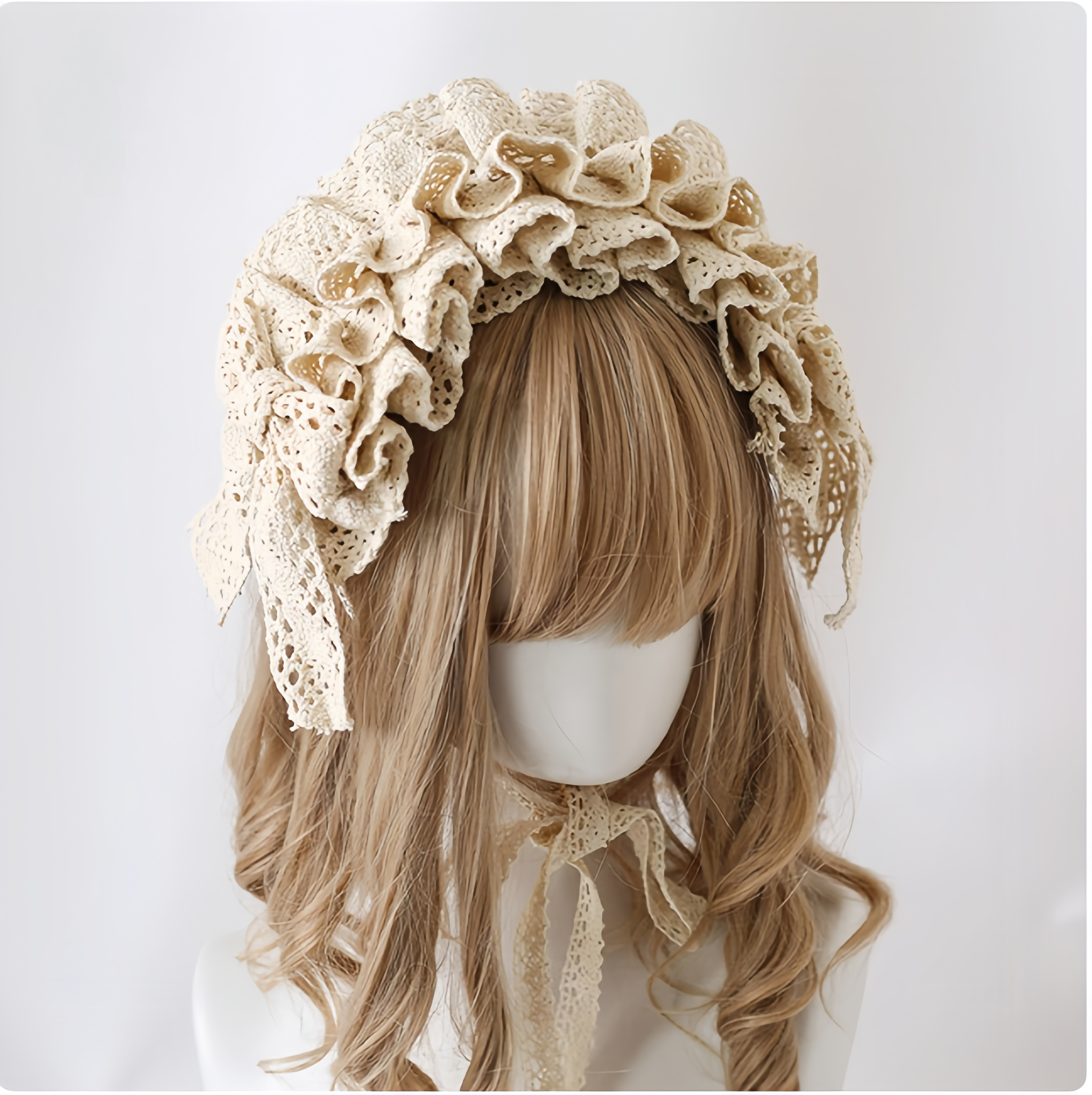 Xiaogui - Sweet Lolita Lace Headdress