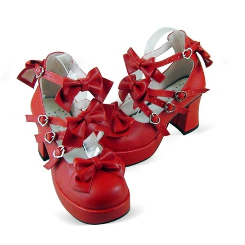 Antaina~Sweet Lolita Heel Shoes Plus Size Shoes (34 35 36 37 38 39 40 41 42 43 44 45 46 47) 39886:644034
