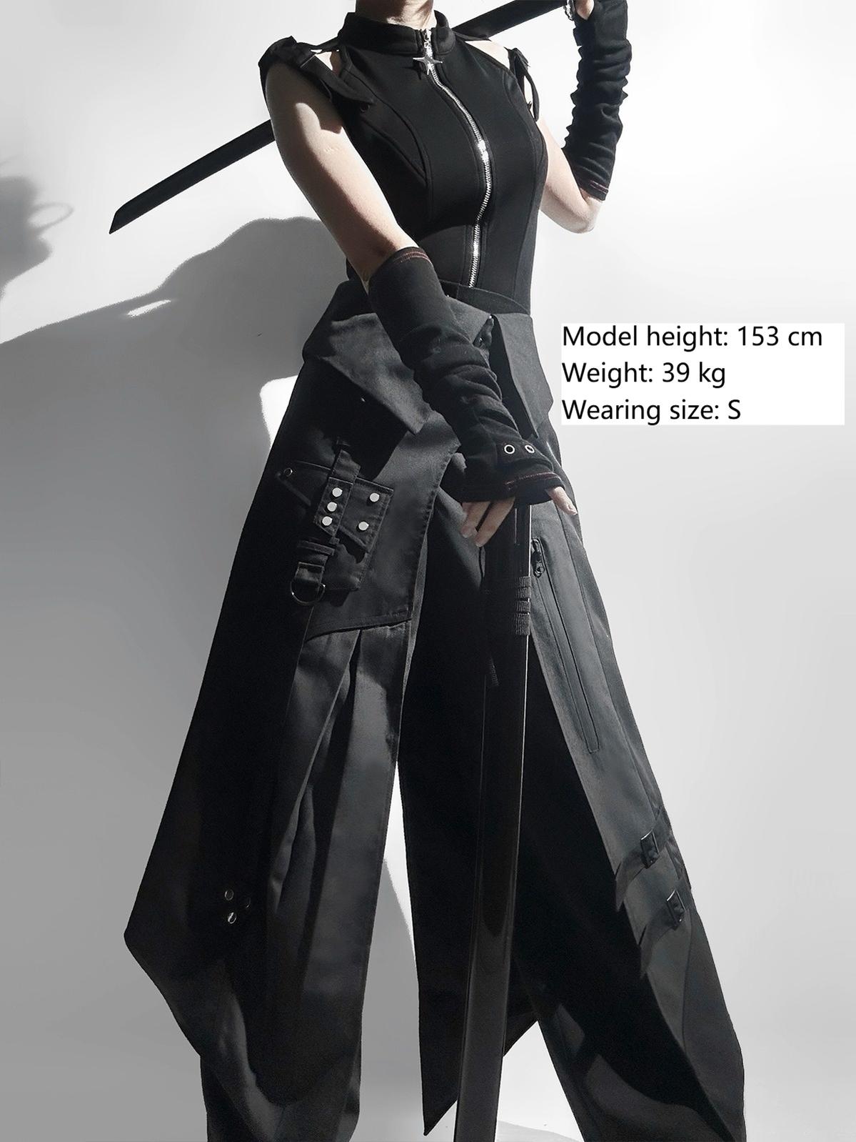 Your Princess - Nightblade - Ouji Lolita Suit Gothic Lolita Apron Pants Set