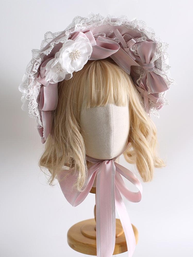 Xiaogui - Sweet Lolita Lace Headdress, Detachable Flower 40786:798796