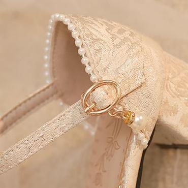 Yana~Heart Jade Yana~Qi Lolita Shoes Chunky Heels 36182:516722