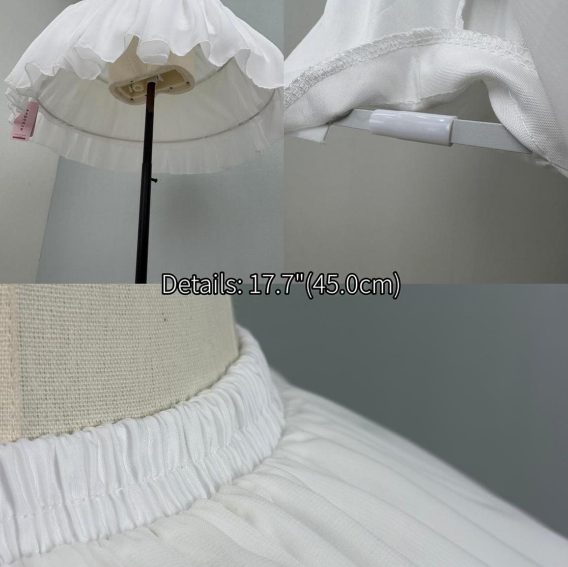 Adjustable Lolita Puffy Hoop Petticoat, 13.8"(35 cm) / 17.7"(45 cm) 46010:872225