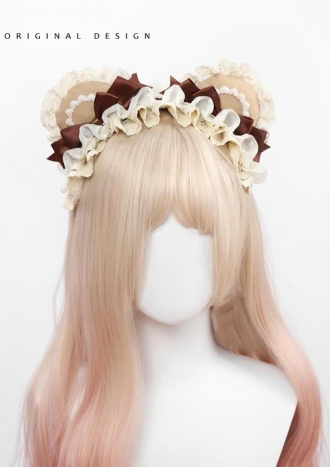 The Accessories' Story - Bear Ear Sweet Lolita Head Accessory