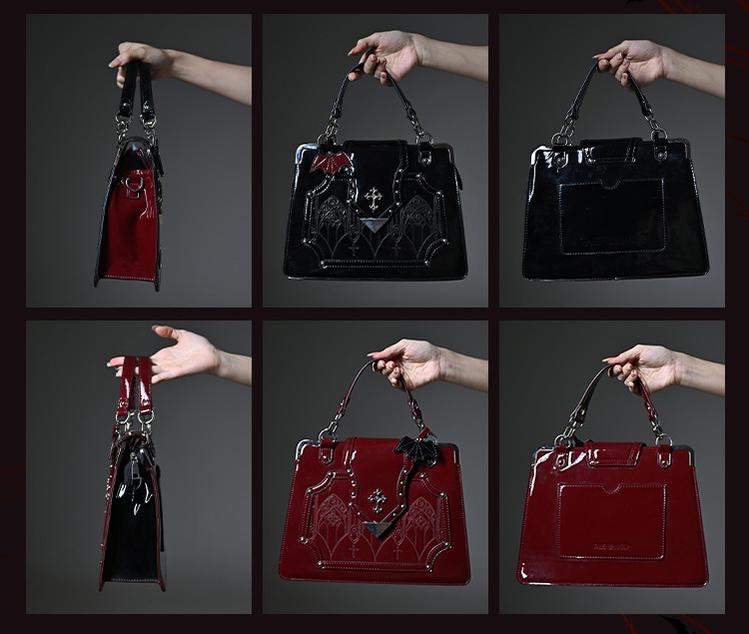 TALEBRINGER - The Sanguivorous Clan 2.0 - Gothic Lolita Handbag & Jabot 44091:794676