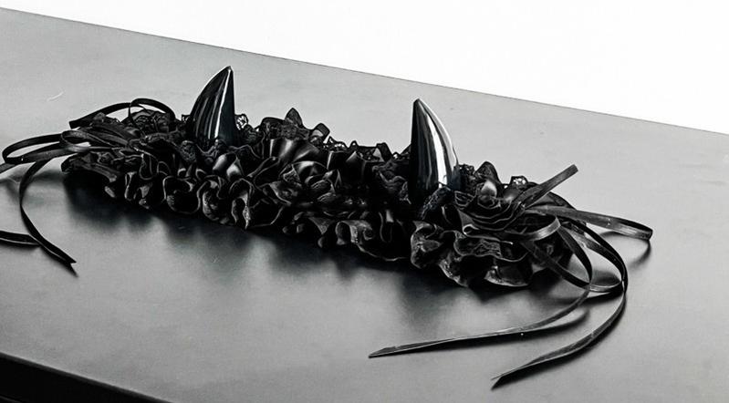 MAID~Gothic Lolita Halloween KC Devil Horn Hairband Customizable Color 32552:397222
