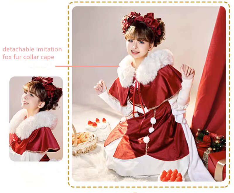 (Buyforme)Daydream Whisper~Plus Size Cute Sweet Making Wish Lolita JSK 21320:300720