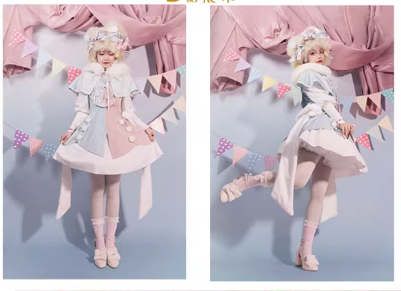(Buyforme)Daydream Whisper~Plus Size Cute Sweet Making Wish Lolita JSK 21320:300726