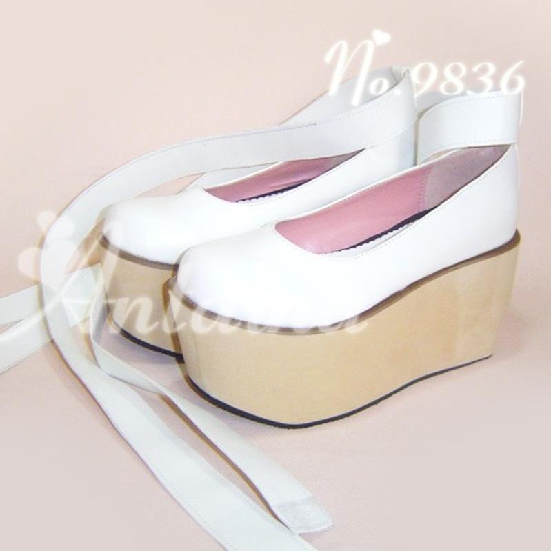 Antaina~Wedding Lolita Platform Shoes Bridal Shoes Multicolor (34 35 36 37 38 39 40 41 42 43 44 45 46 47 48 49) 38922:605412