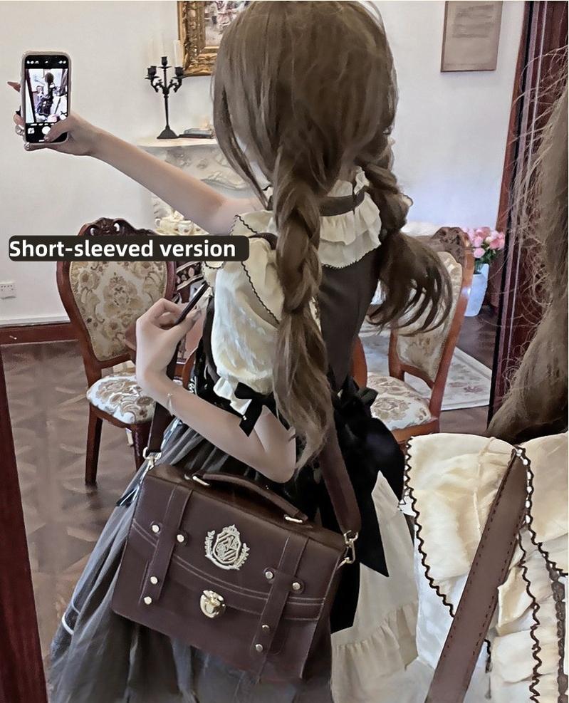 Buling Moon - Sweetheart Puppet - Retro Lolita OP Elegant Daily Lolita Dress