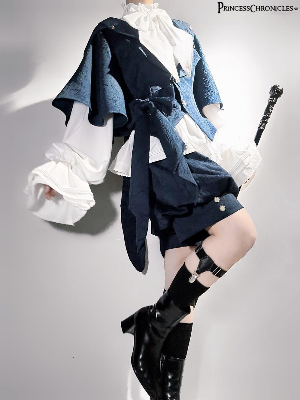 Princess Chronicles - Rabbit - Vintage Lolita Jacket Rabbit Ear Set Lolita Vest