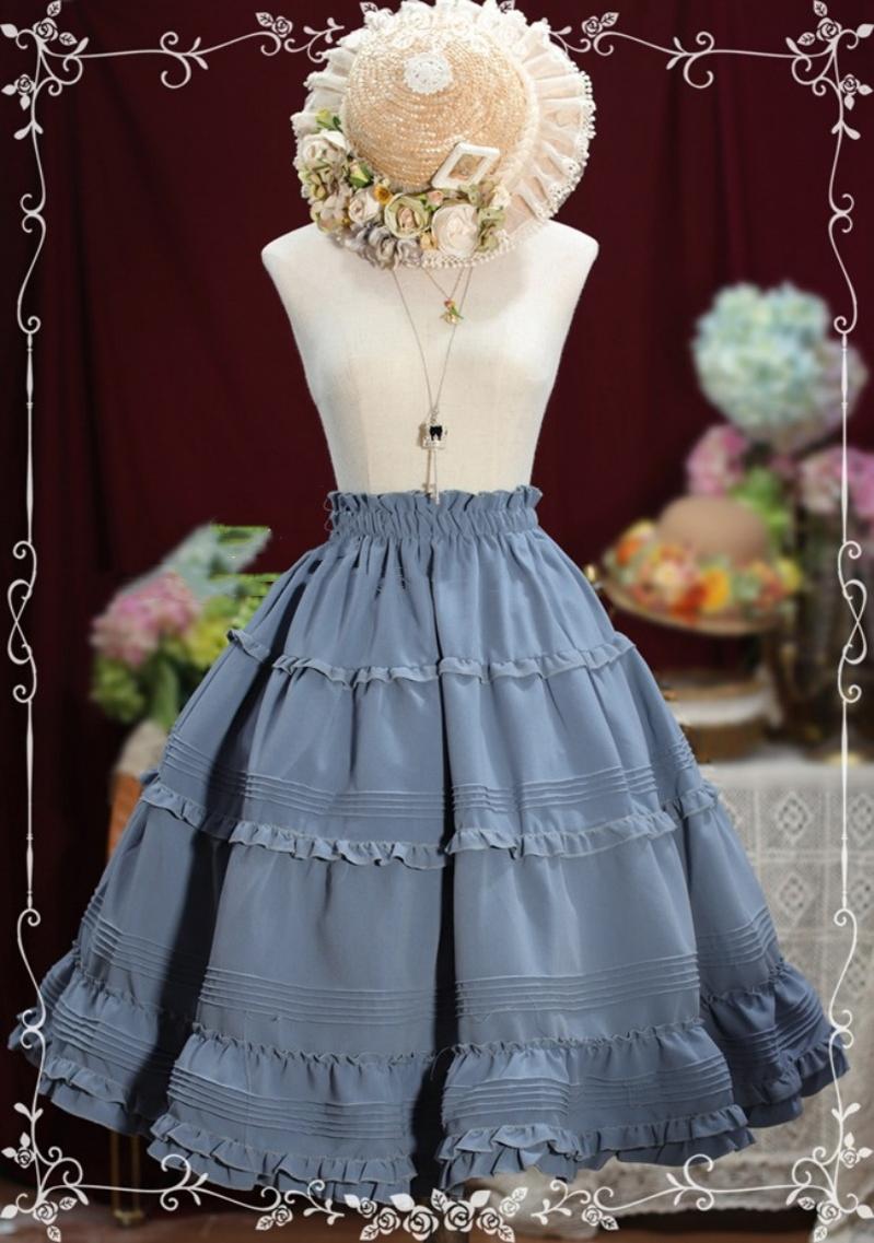 Tiny Garden~Old Love Songs~Lolita Elegant Vintage SK and Waistcoat 8820:592598