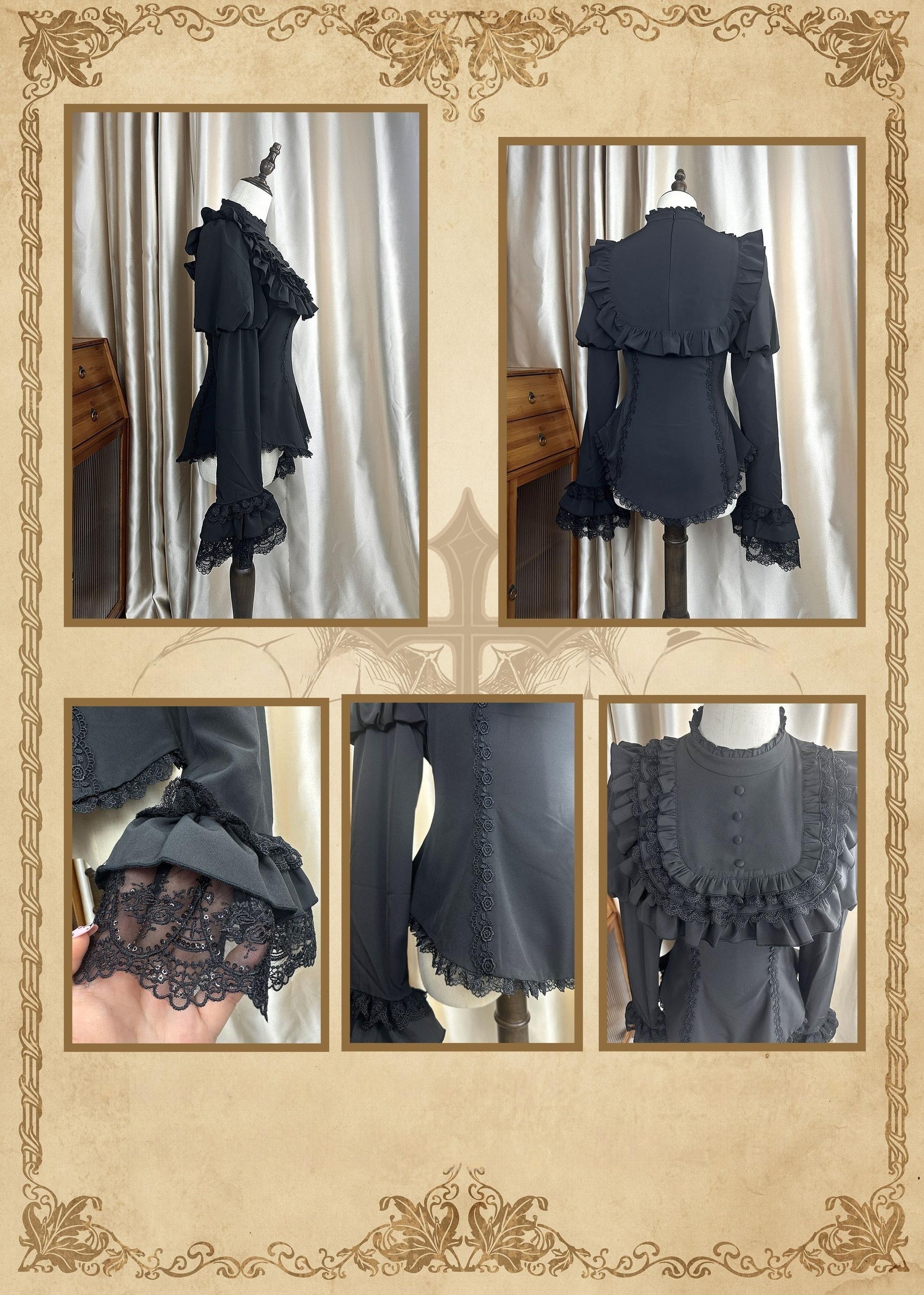 The Original Witch - Gothic Lolita Dress Fishbone Lifting Corset SK Shirt