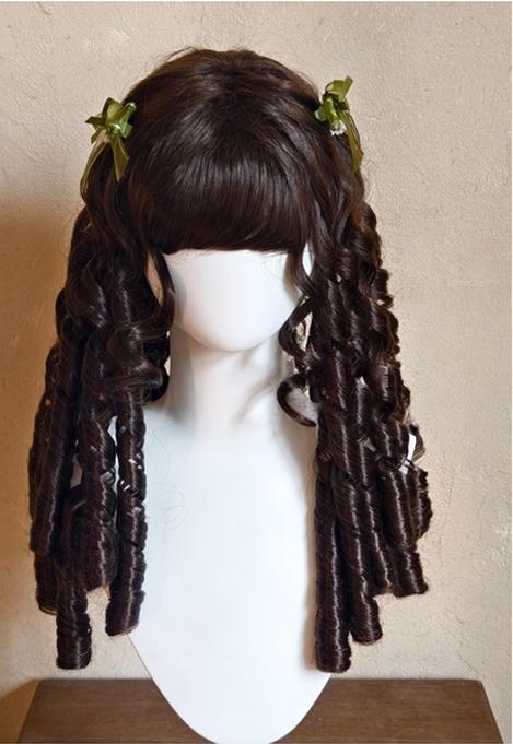 Lolita Roman Roll Wig, Shape-Resistant Fiber 44970:830367