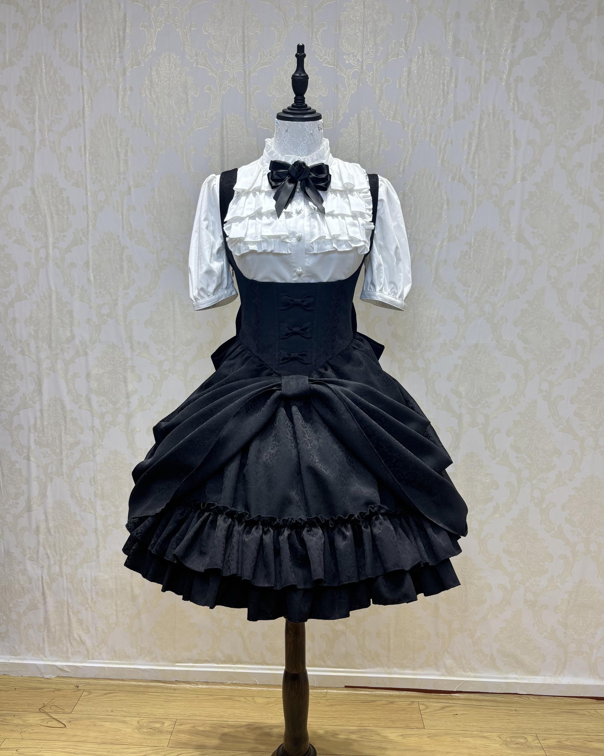 Perfume Bottle - Gothic Lolita Corset JSK Dress, Bust-Supporting (L M S XL) 45080:834203