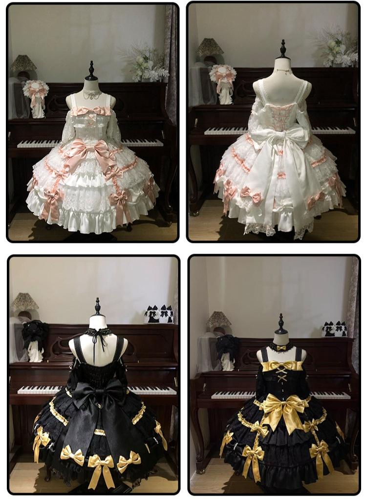 Celia's Confession - Plus-size Sweet Lolita Wedding OP Dress 44884:825555