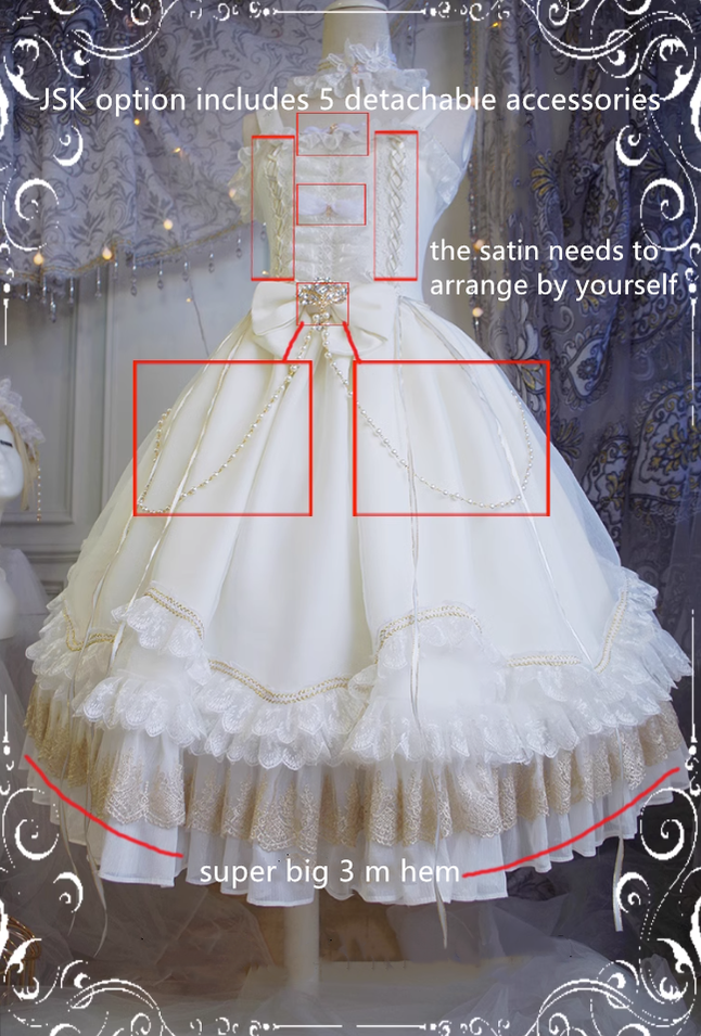 Fairy Tales - Fate Quartet Bridal Lolita Gothic Accessories Blouse