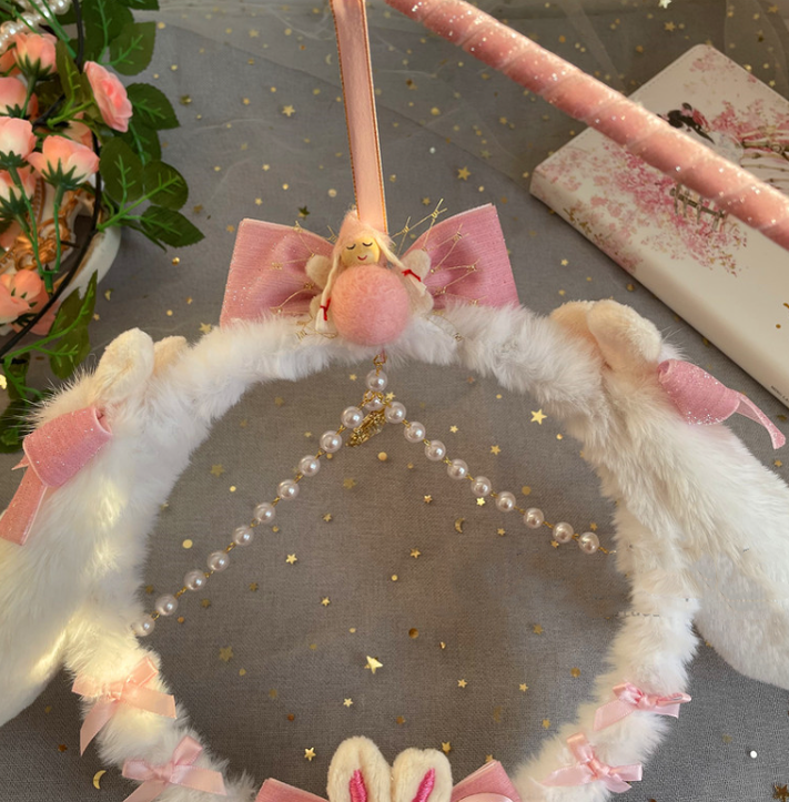 Luoluo Decoration - Han Lolita Pink Head Accessory