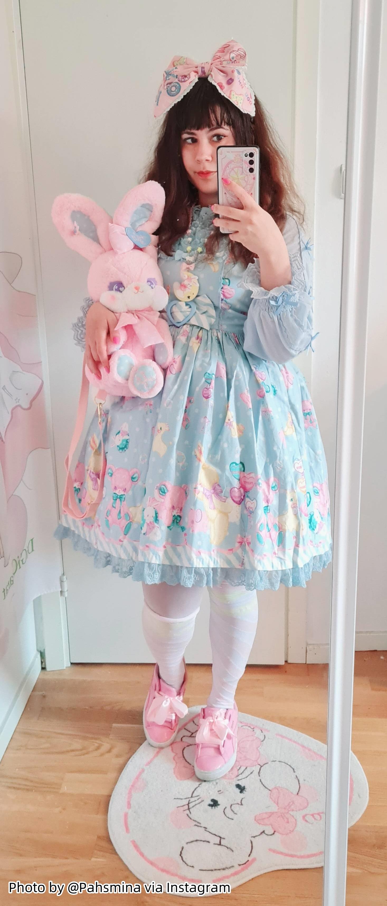Aurora&Ariel - Rainbow Colorful Lolita Petticoat | 17" (43cm), Cotton Lining