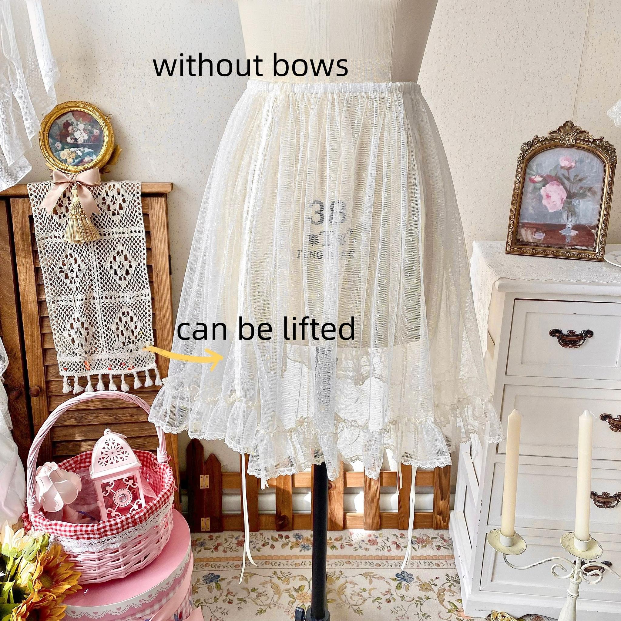 Uncle's Workshop - Fluttering Cherry Spring Strings - Cotton Sweet Lolita JSK Dress 42196:776809