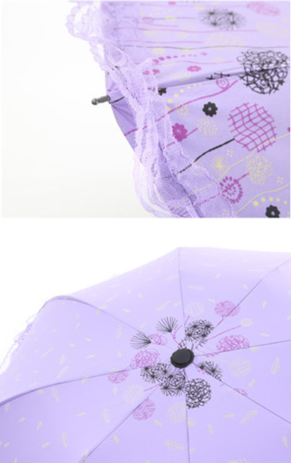 Qiteng~Daily Lolita Lace Princess Sunshade Parasol   