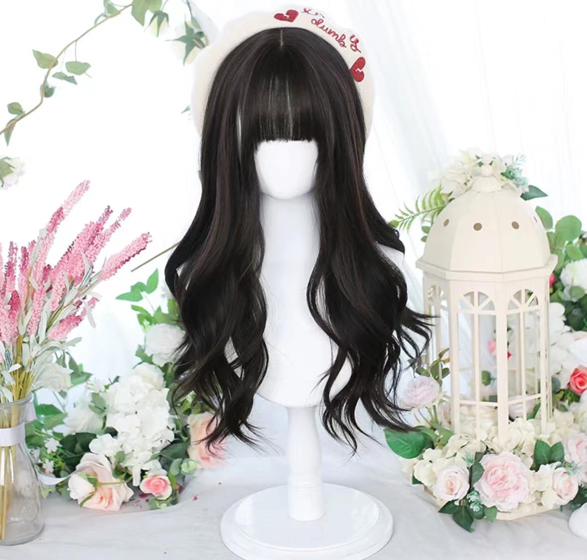 Dalao~Natural Lolita Wig Gentle Long Curly Hair 32318:417242