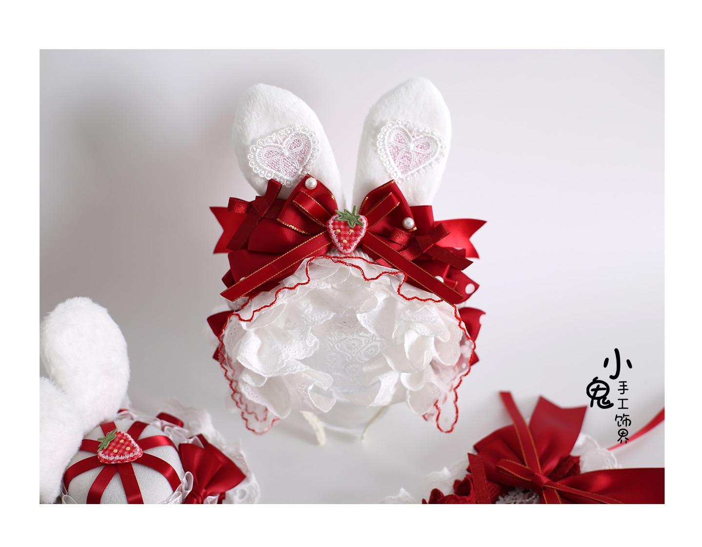 Xiaogui - Sweet Lolita Headdress, Shapeable Bunny Ear 44179:797856