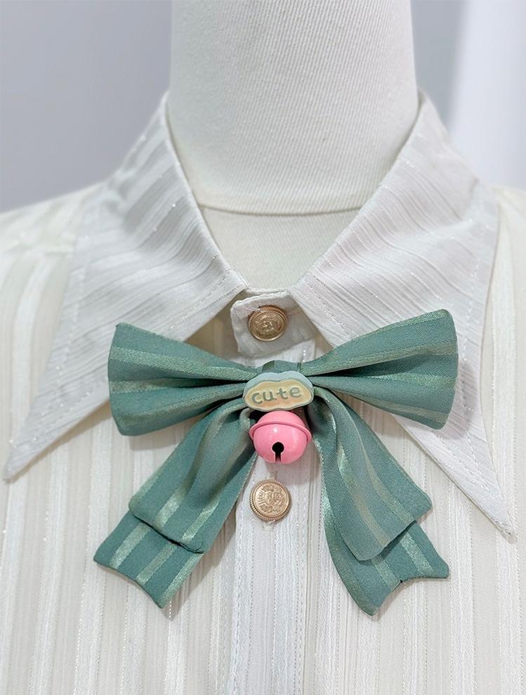 CastleToo - Candy Shop - Ouji Lolita Vest Outfit With Patchwork Design/Bow Details