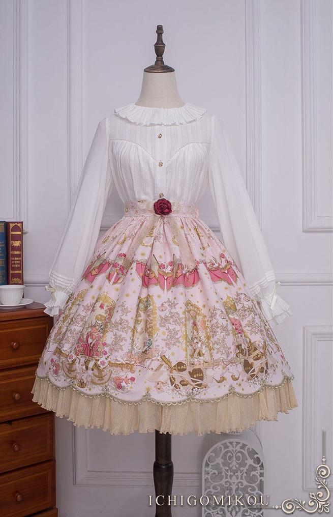 The Little Prince - Plus Size Lolita Dresses, Rose Prints & Bows 45000:832099