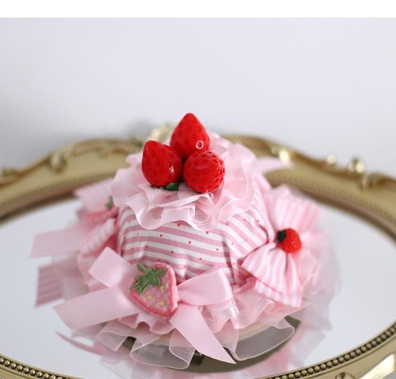 Xiaogui - Sweet Lolita Strawberry Head Accessory