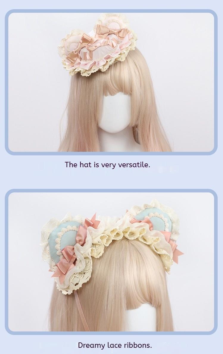 The Accessories' Story - Bear Ear Sweet Lolita Head Accessory