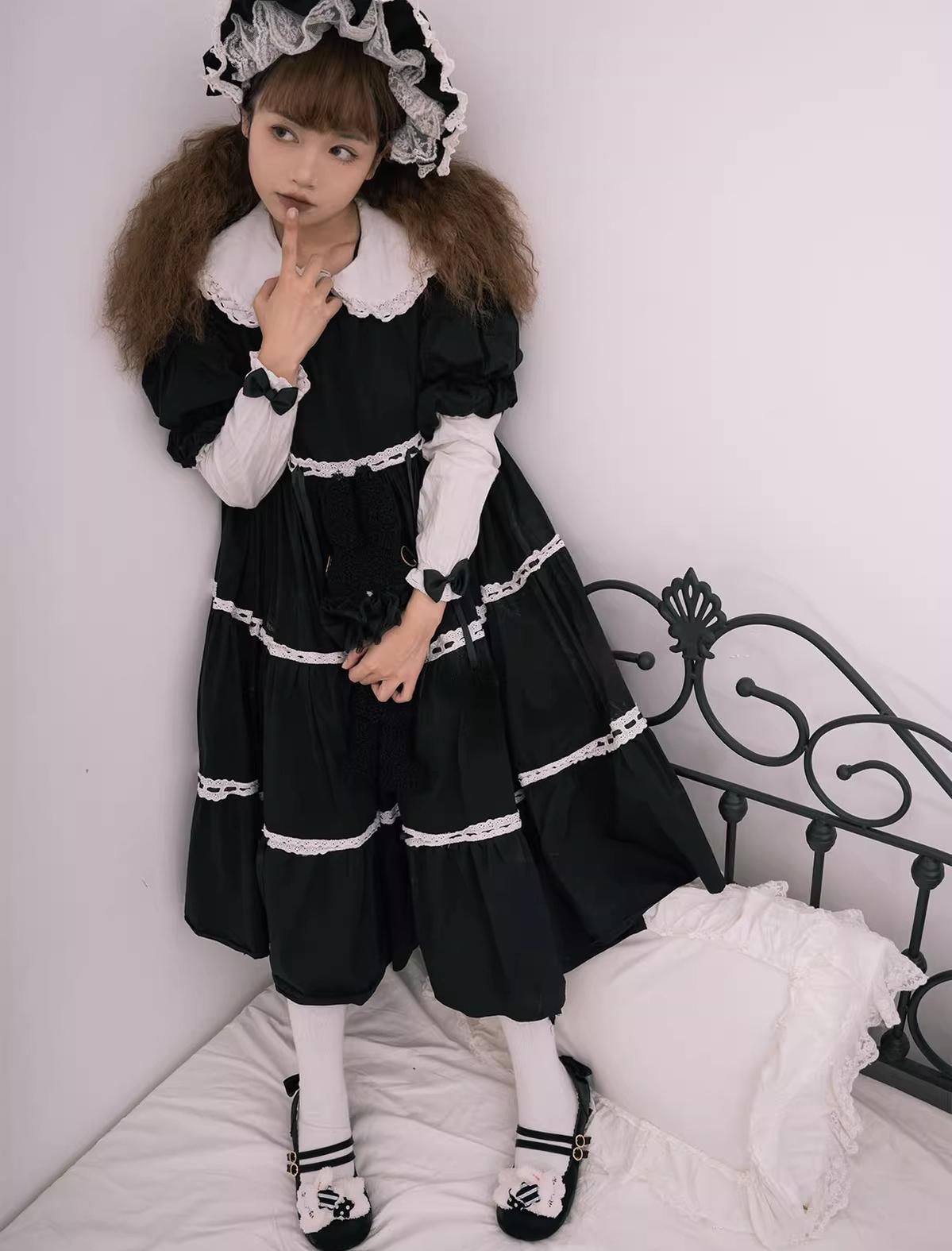 Sheep Puff - Mimitty Rabbit - Kawaii Lolita Low Heel Shoes Plush Bunny Spring Lolita Shoes