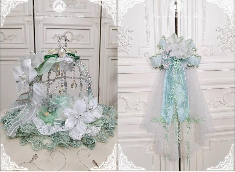 Long and Pointed Ears - Lily Overture - Wedding Lolita Dress Set Bridal Dress