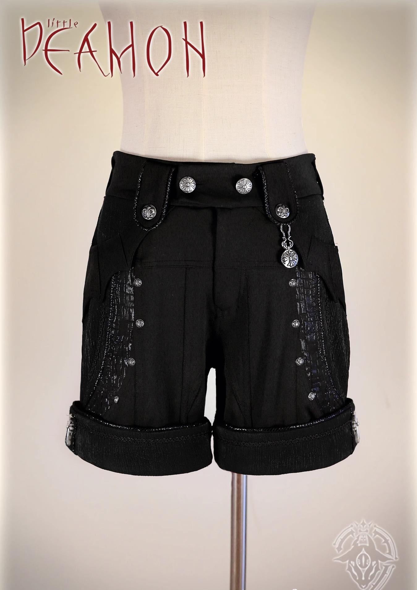 Arca et Ovis~Goth Lolita Shorts Prince Gay Men Ouji Shorts   