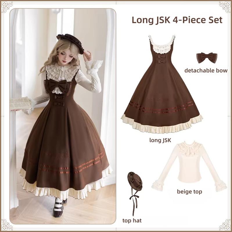 Oak Melody - Classic Lolita JSK, Bust Supporting Dress (L M S) 44411:807698