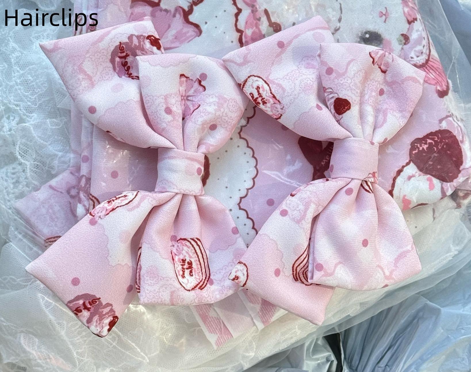 Lamb Strawberry - Sweet Lolita Lamb Printed OP Dress with Halter Neck