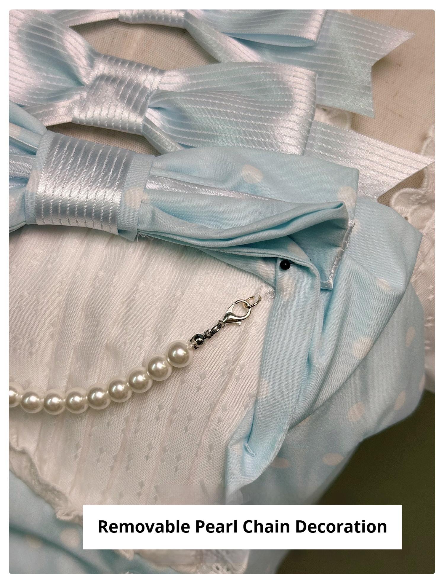 Alice Girl - Old School Polka Dots - Halter Neck Sweet Lolita OP Dress 43701:783567