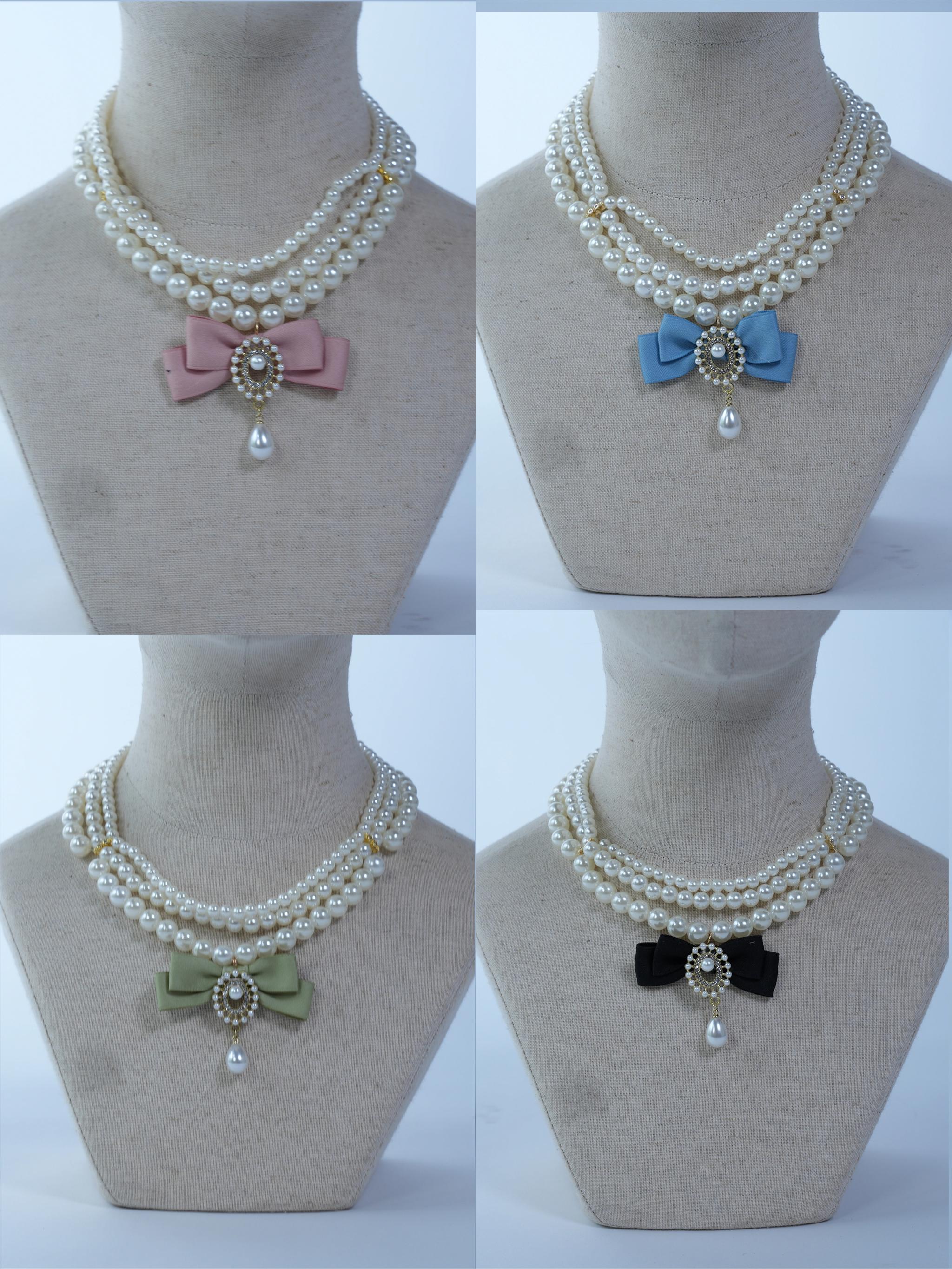 Amber Realm - Dream Strings - Embroidered Classic Lolita OP Dress, Princess Sleeves (2XL L M S XL) 44349:805178