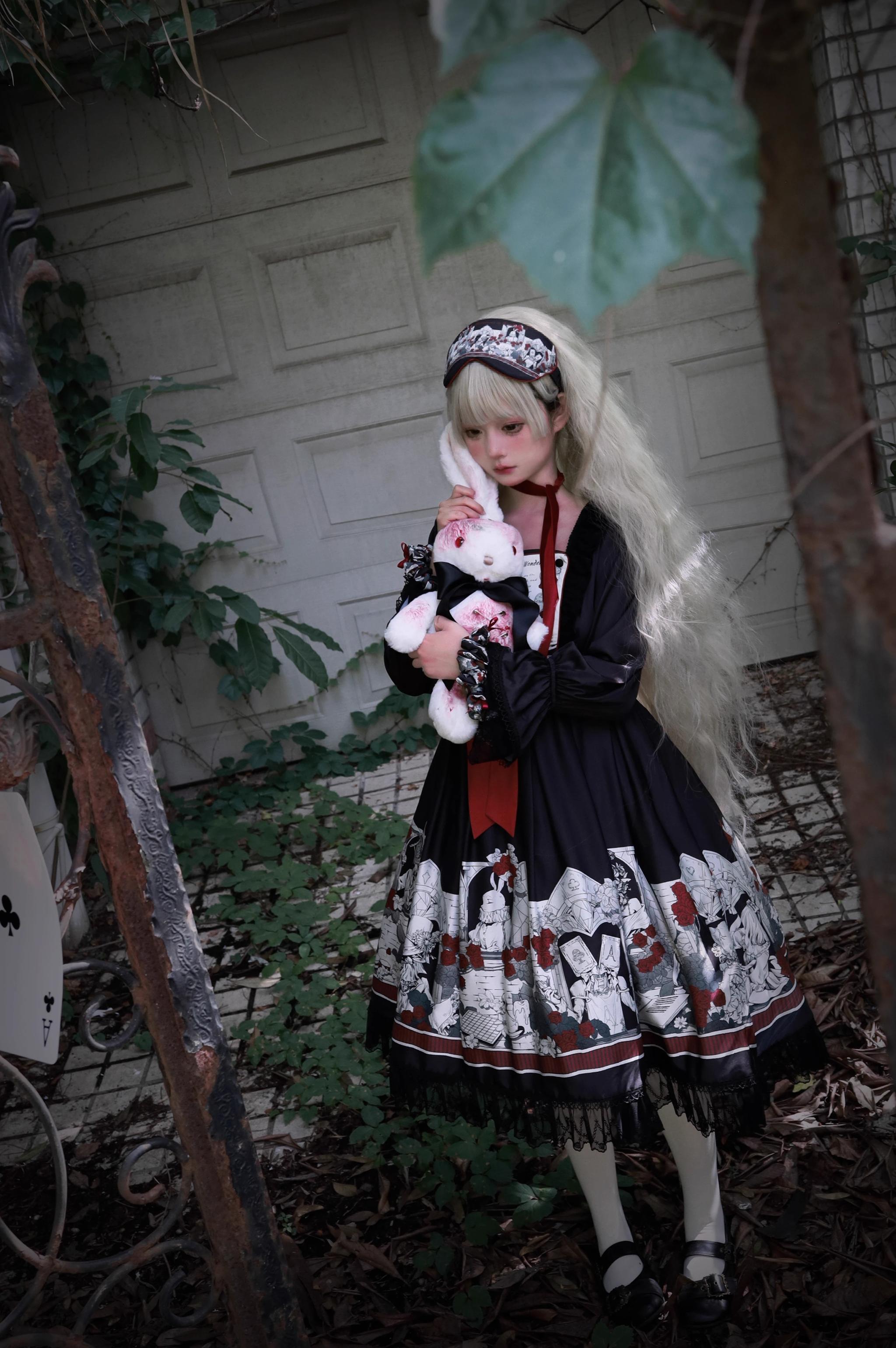 Caged Bird Hotel - Alice - Kawaii Lolita Dress OP Dress Sleepwear